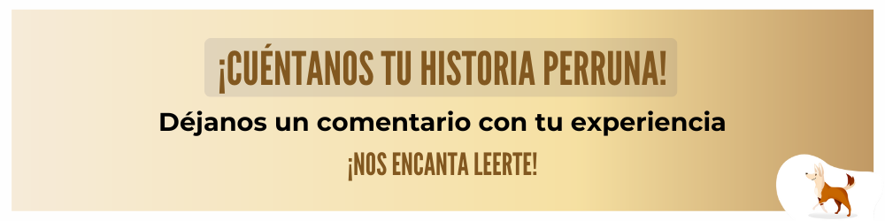 cuéntanos tu historia perruna en comentarios