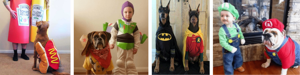 disfraces para perros en pareja