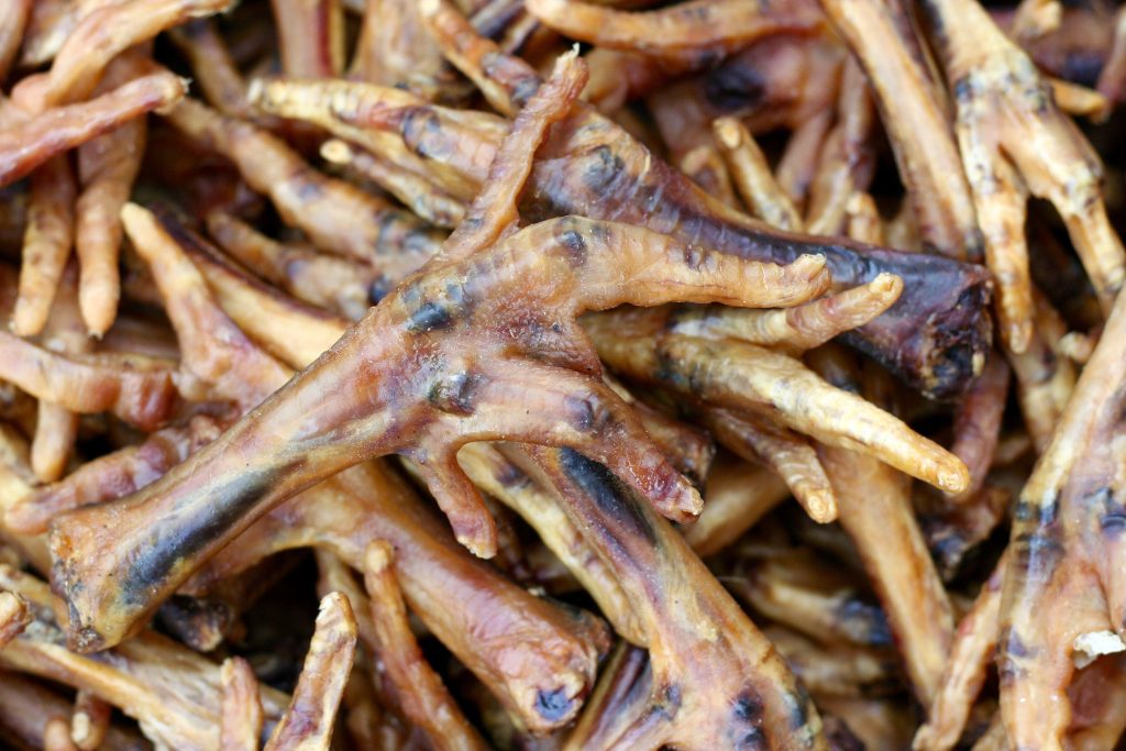 patas de pollo deshidratadas para perros